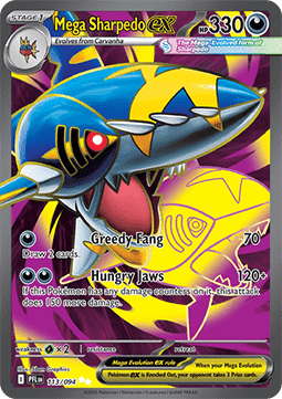 Mega Sharpedo ex (PFL 113)
