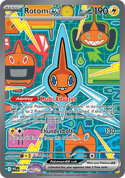 Rotom ex (PFL 126)